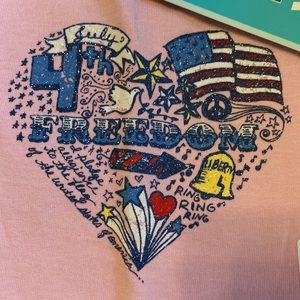 Happy 4th toddler T-shirt